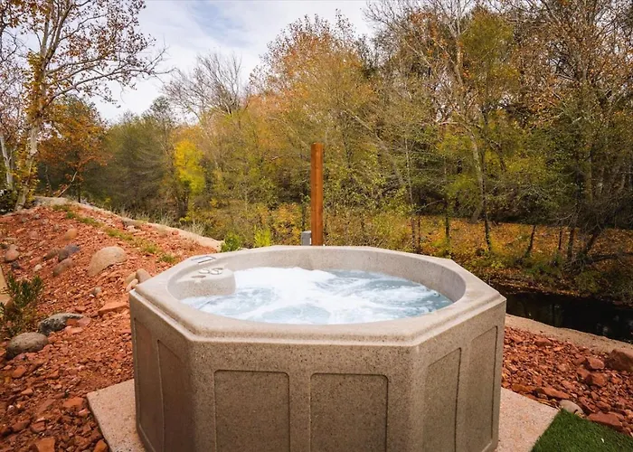 17 Creekside Retreat Ferienhaus *
